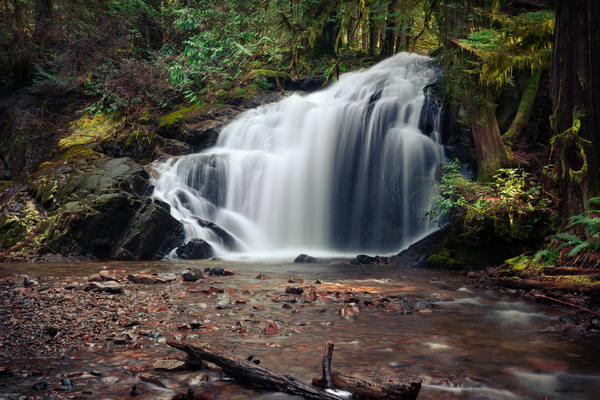 [British Columbia] Homesite Creek Falls by Caleb Crombie