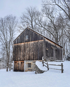 14 Welles Shipman Barn in Winter
