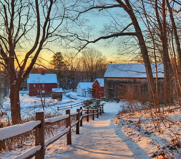 01Jan South Glastonbury Print