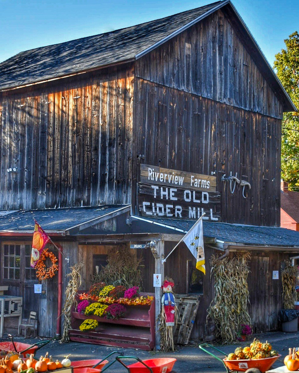 06 Fall at the Old Cider Mill Print