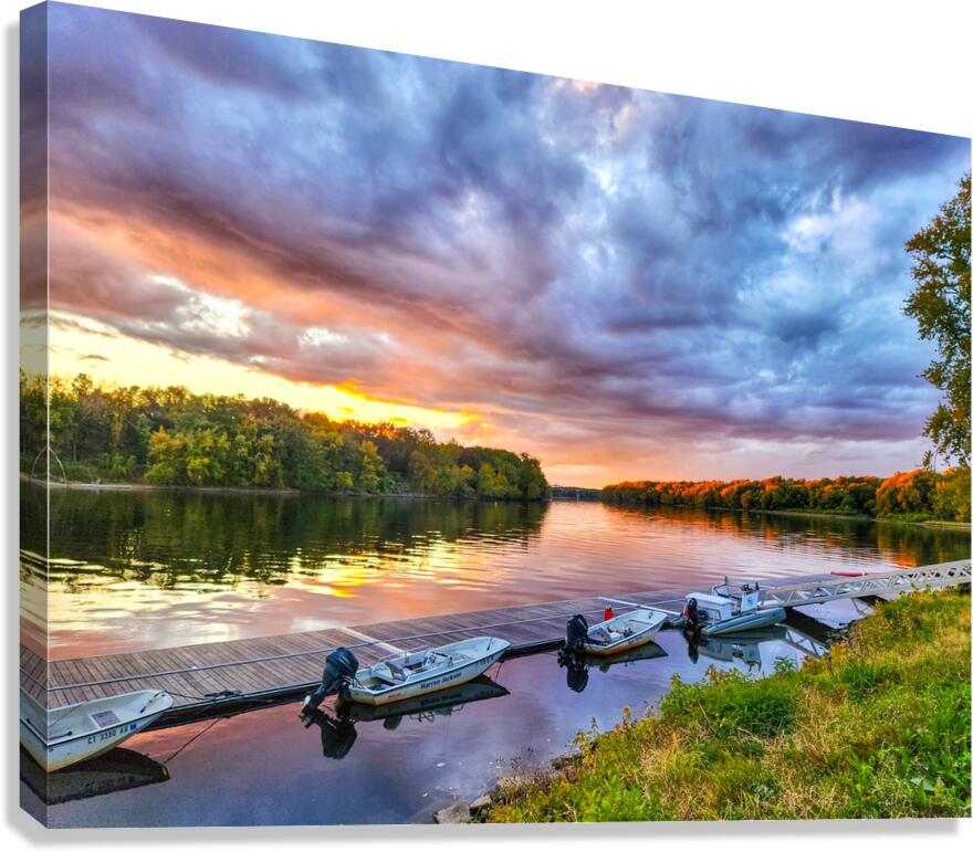 05May The Boathouse Canvas Print