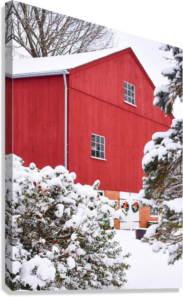 10 Winter Card Canvas Print