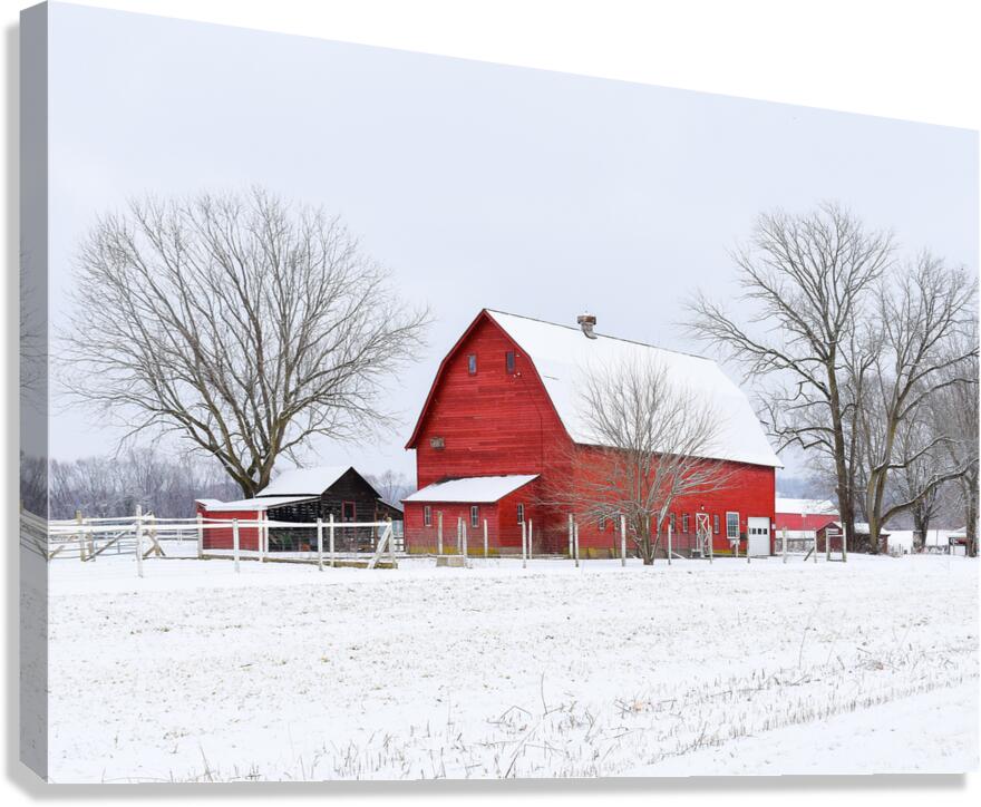 15 Winter Card Canvas Print
