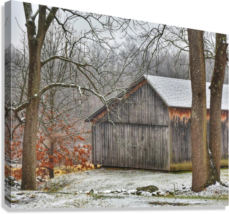 Portland Barn Canvas Print