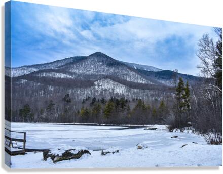 24 Winter at Equinox Mountain Canvas Print