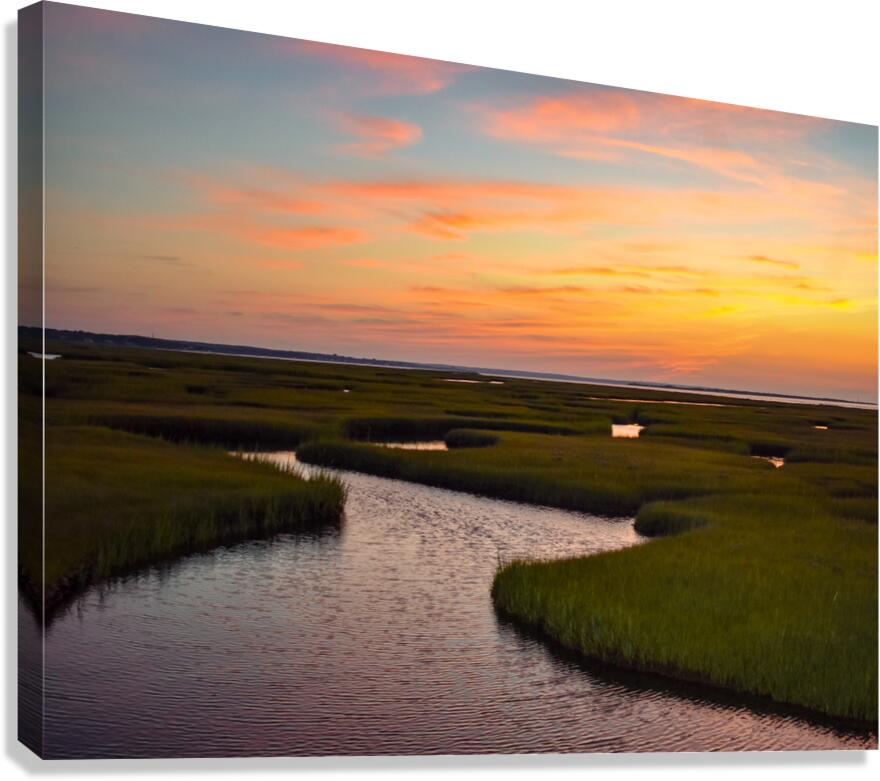 11 Sunset on Grays Beach Canvas Print