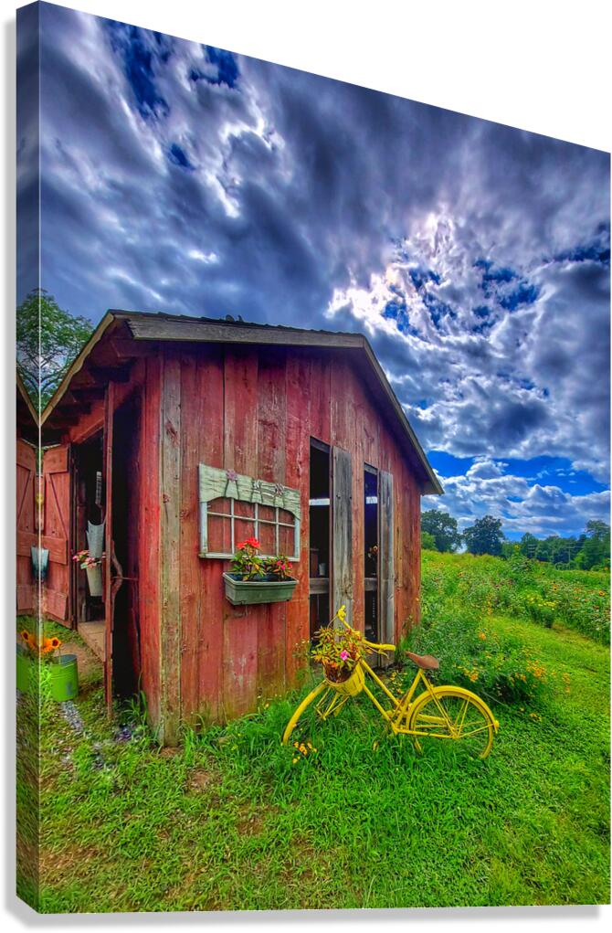 07 Summer Day Gutt Farm Canvas Print