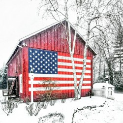 G11 All American Barn in Winter