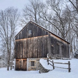 14 Welles Shipman Barn in Winter