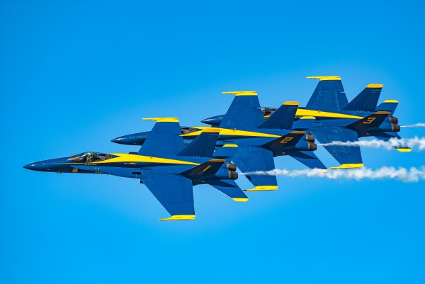 Blue Angels 9320 by Rob Clements