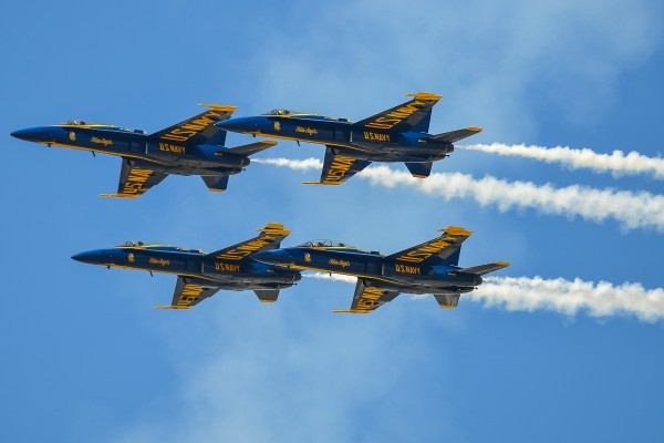 Blue Angels 0883 by Rob Clements