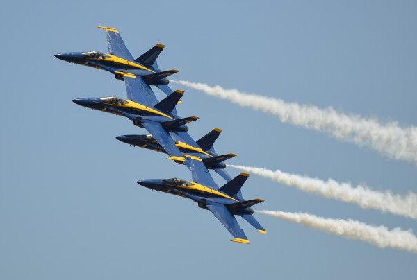 Blue Angels 9165 by Rob Clements