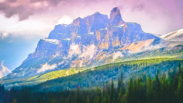 Castle Mountain by Loopy Lupin Photography