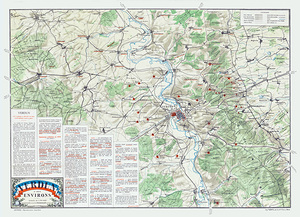1916 Map of the World War I Battle of Verdun – Historic French Trench Warfare Cartography from One of the Longest and Bloodiest Battles of the Great War | Vintage Military Map Reproduction
