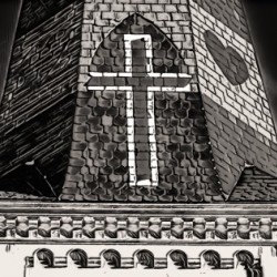 Trinity United Methodist Church - sepia