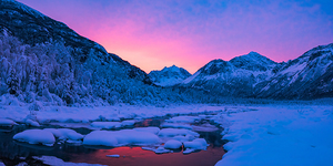 Sunrise at Eagle River Nature Center