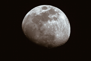 The Waxing Gibbous Moon