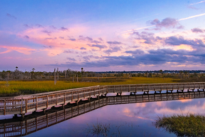 Sunrise Over the Intercoastal Waterway