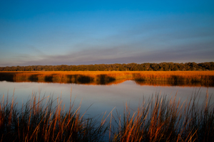 Sunset Over the Marsh
