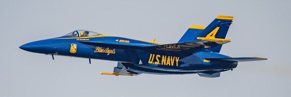 Blue Angel  4 Solo Pass Print