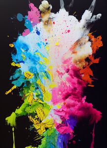 Explosion of happiness