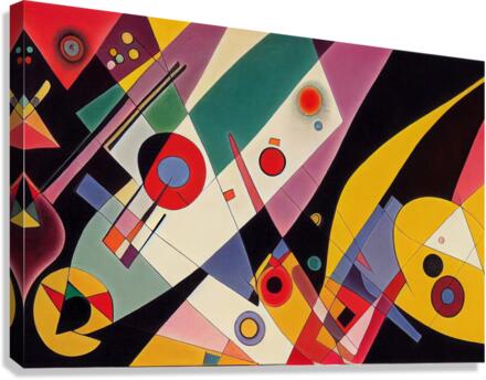 Abstract paint Canvas Print