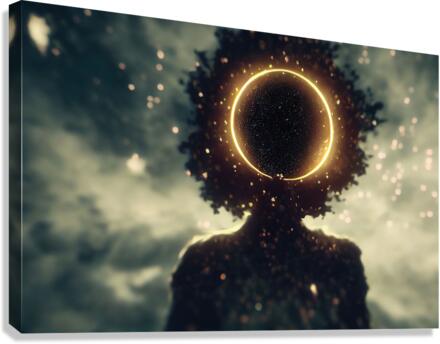 Sun Eclipse Canvas Print