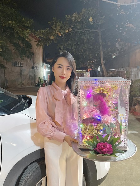 Portrait photo of my sister Print