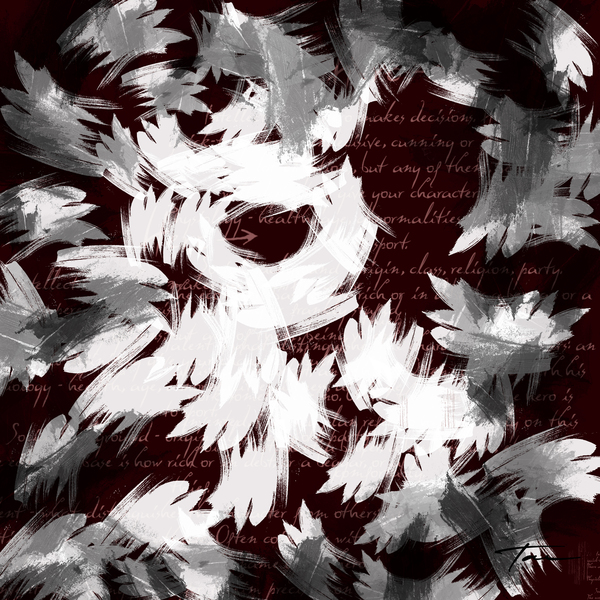 Brush Strokes Print