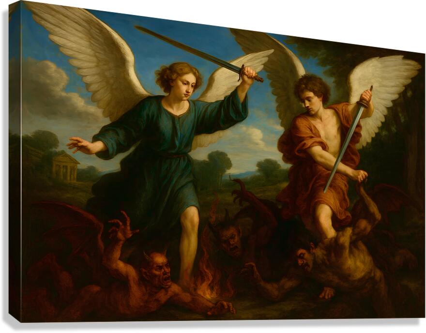 Holy War Canvas Print