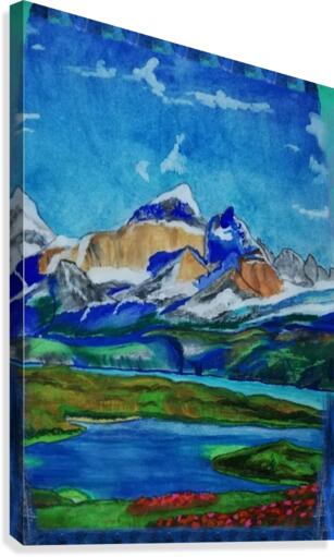 Mountains Canvas Print