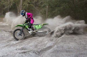 Hare Scramble Motorcycle Rider