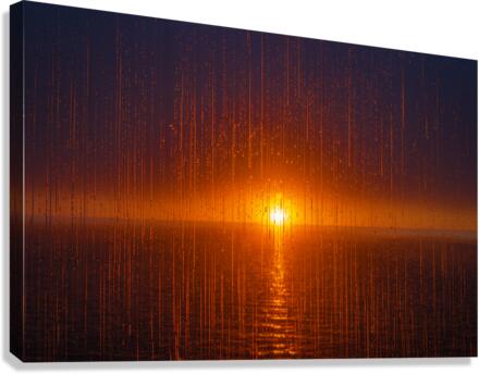 Neos Rain Canvas Print