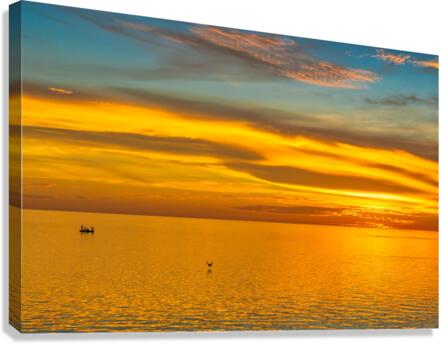 Silhouettes Canvas Print