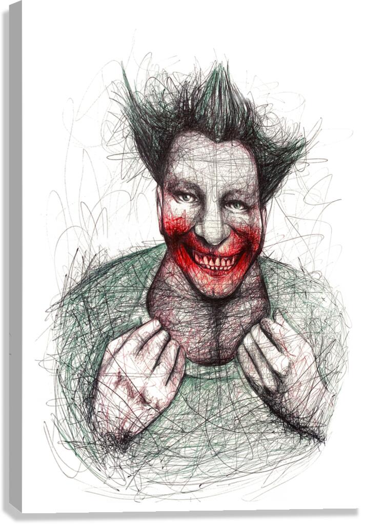 JOKER Canvas Print