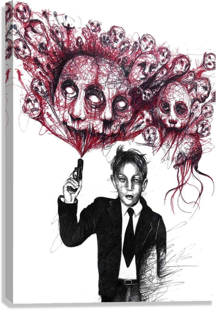 ONE SHOT Canvas Print