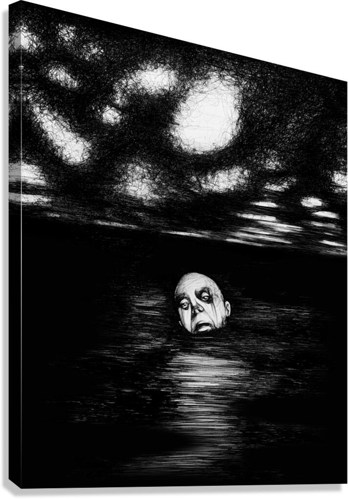 DROWNING  Canvas Print