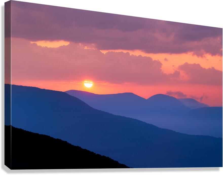 Emerging Layers Canvas Print