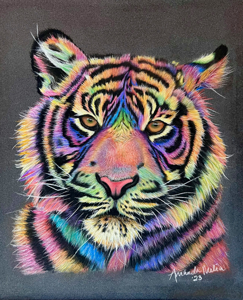 Le Tigre Fantasque Print