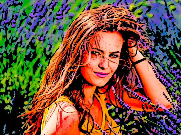 Lavender Print