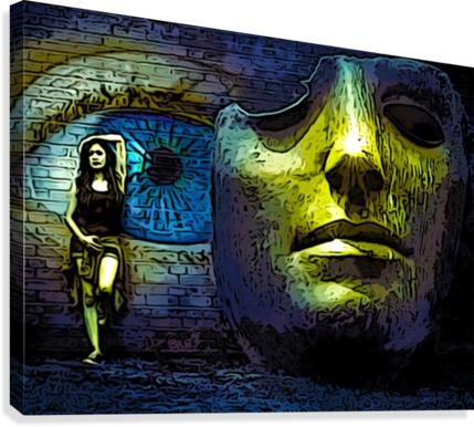 Never Alone Canvas Print