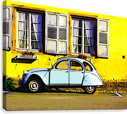 House Car Canvas Print