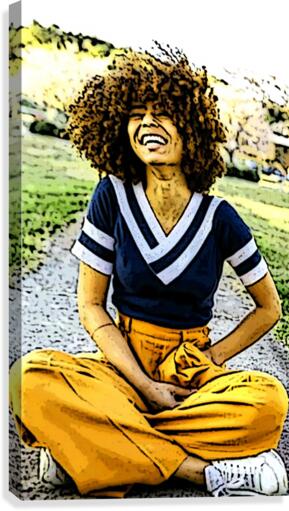 Giggles Canvas Print