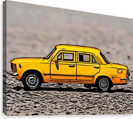 Toy Car Canvas Print