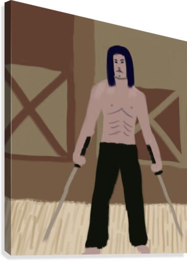 keanu Canvas Print