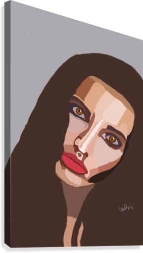 mask Canvas Print