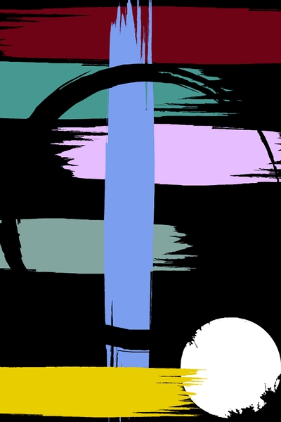 Flowing Spectrums: The Dance of Color  Print