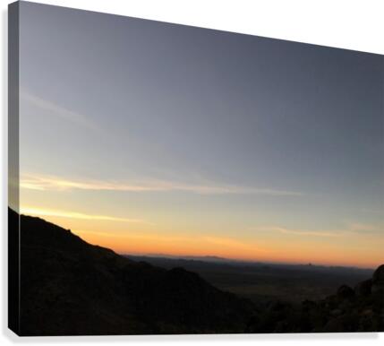 Summer Sunset Canvas Print