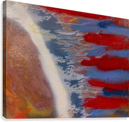 ROLLING WAVES Canvas Print