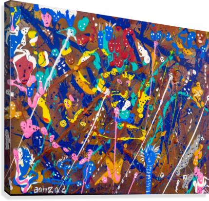 TRIBAL Canvas Print